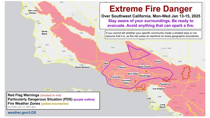 Fire map