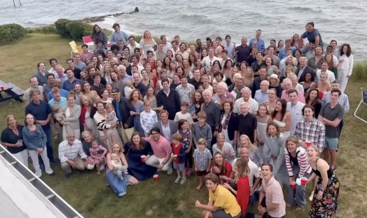 Kennedy family at Hyannis Port compound